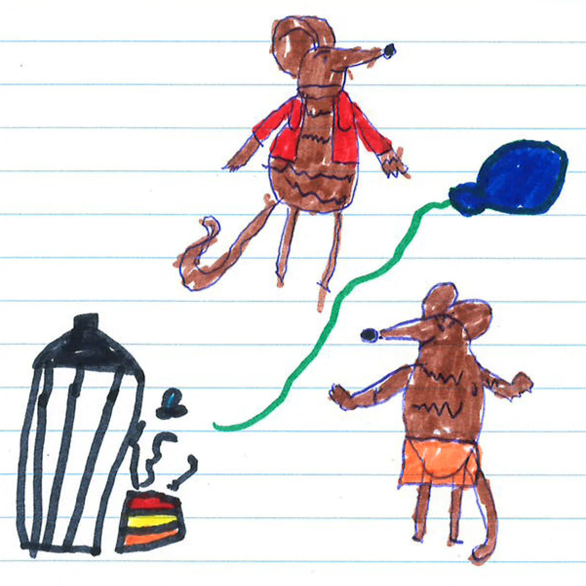 Benjamin Bontje kindertekening